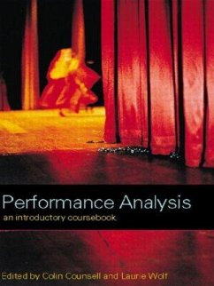 Performance Analysis - Counsell, Colin / Wolf, Laurie (eds.)