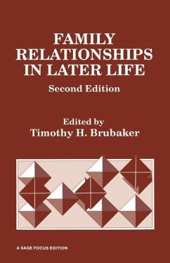 Family Relationships in Later Life - Brubaker, Timothy H. (ed.)