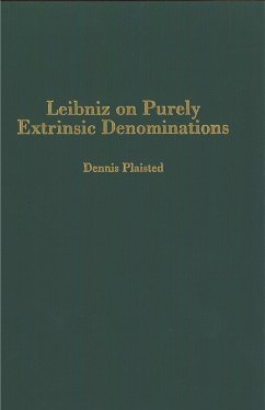 Leibniz on Purely Extrinsic Denominations - Plaisted, Dennis