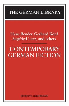 Contemporary German Fiction - Willson, Leslie A. Contemporary German Fiction - Willson, Leslie A.