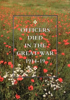 Officers Died in the Great War 1914-1919 - Hmso Books; Hmso; Hmso Books