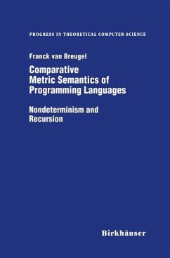 Comparative Metric Semantics of Programming Languages - Breughel, Franck van