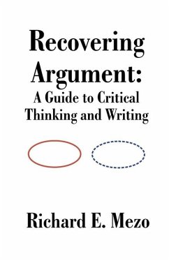 Recovering Argument - Mezo, Richard E.