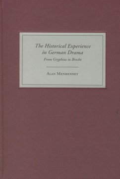 The Historical Experience in German Drama - Menhennet, Alan