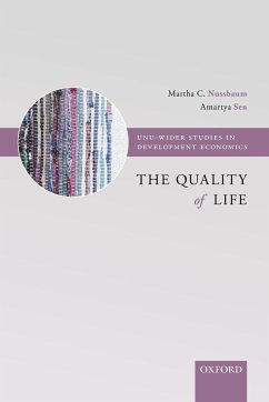 The Quality of Life - Nussbaum, Martha / Sen, Amartya (eds.)