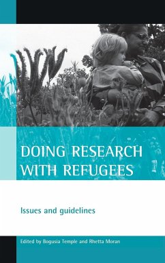 Doing research with refugees - Temple, Bogusia / Moran, Rhetta (eds.)