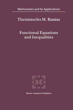 Functional Equations and Inequalities - Rassias