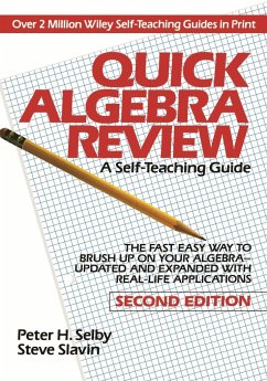 Quick Algebra Review - Selby, Peter H; Slavin, Steve