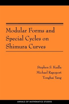 Modular Forms and Special Cycles on Shimura Curves. (AM-161) - Kudla, Stephen S.; Rapoport, Michael; Yang, Tonghai