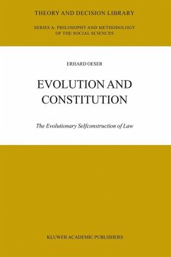 Evolution and Constitution - Oeser, Erhard