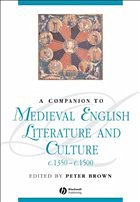 Cover Companion to Medieval English Literature and Culture c.1350 - c.1500