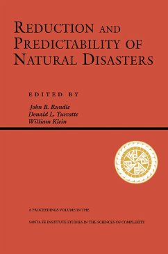 Reduction and Predictability of Natural Disasters - Rundle, John; Klein, William; Turcotte, Don