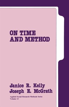 On Time and Method - Kelly, Janice R.; McGrath, Joseph Edward