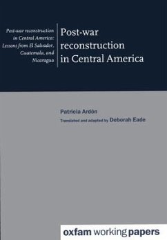 Post-War Reconstruction in Central America - Ardon, P.