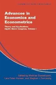 Advances in Economics and Econometrics - Dewatripont, Mathias / Hansen, Lars Peter / Turnovsky, Stephen J. (eds.)