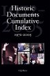 Historic Documents Cumulative Index... - Bild 1
