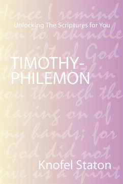 Timothy-Philemon - Staton, Knofel