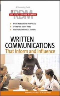 Written Communications That Inform and Influence - Harvard Business School Press