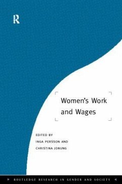 Women's Work and Wages - Jonung, Christina / Persson, Inga (eds.)