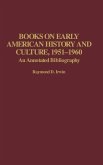 Books on Early American History and Culture, 1951-1960