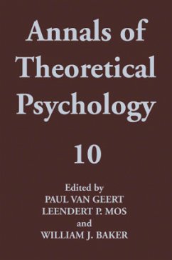 Annals of Theoretical Psychology - Van Geert, Paul / Mos, Leendert P. / Baker, William J. (Hgg.)