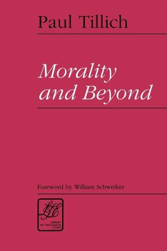 Morality & Beyond - Tillich