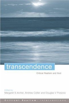 Transcendence - Archer, Margaret S; Collier, Andrew; Porpora, Douglas V