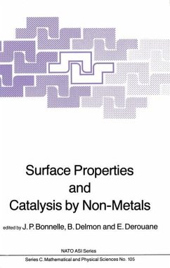 Surface Properties and Catalysis by Non-Metals - Bonnelle, J.P. / Delmon, B. / Derouane, E.G. (Hgg.)
