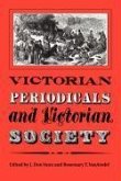 Victorian Periodicals and Victorian Society