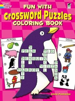 Fun with Crossword Puzzles Coloring Book - Pomaska, Anna