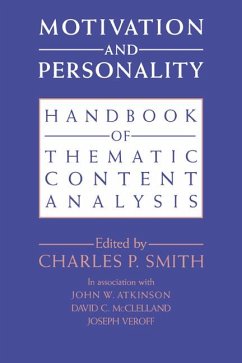 Cover Motivation and Personality