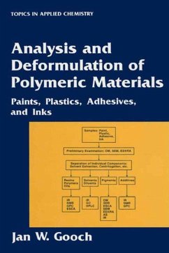 Analysis and Deformulation of Polymeric Materials - Gooch, Jan W.