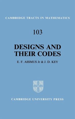 Designs and Their Codes - Assmus, E. F.; E. F., Assmus; J. D., Key