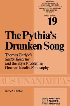 The Pythia¿s Drunken Song - Dibble, J. A.