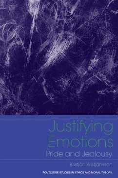 Justifying Emotions - Kristjansson, Kristjan