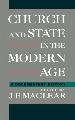 Cover Church and State in the Modern Age