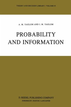 Probability and Information - Yaglom, Akiva M.;Yaglom, Akiva M.