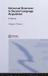 Universal Grammar in Second-Language... - Bild 1