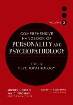Comprehensive Handbook of Personality and Psychopathology, Child Psychopathology - Ammerman, Robert T. (Hrsg.)