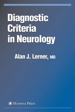 Diagnostic Criteria in Neurology - Lerner