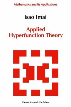 Applied Hyperfunction Theory - Imai, Isao