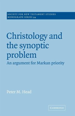 Christology and the Synoptic Problem - Head, Peter M.