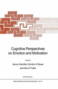 Cognitive Perspectives on Emotion and Motivation - Hamilton, V. / Bower, Gordon H. / Frijda, Nico H. (Hgg.)