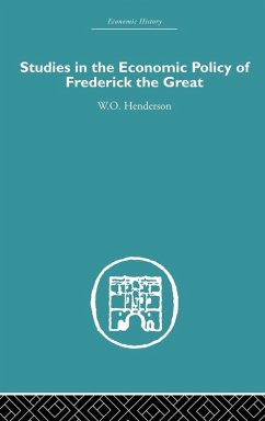 Cover Studies in the Economic Policy of Frederick the Great