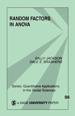Random Factors in ANOVA - Jackson, Sally; Brashers, Dale E.