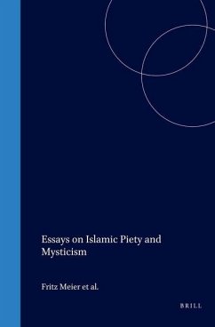 Essays on Islamic Piety and Mysticism - Meier