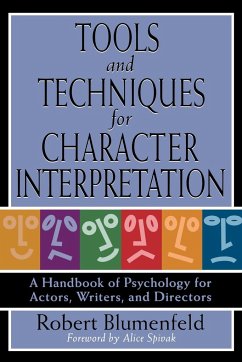 Tools and Techniques for Character Interpretation - Blumenfeld, Robert