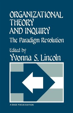 Organizational Theory and Inquiry - Lincoln, Yvonna S.