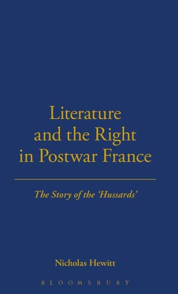 Literature and the Right in Postwar France
