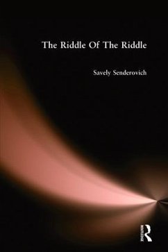 Riddle Of The Riddle - Senderovich, Savely